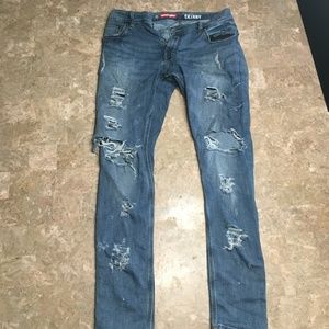Negotiable Wrangler Ripped Skinny Jeans